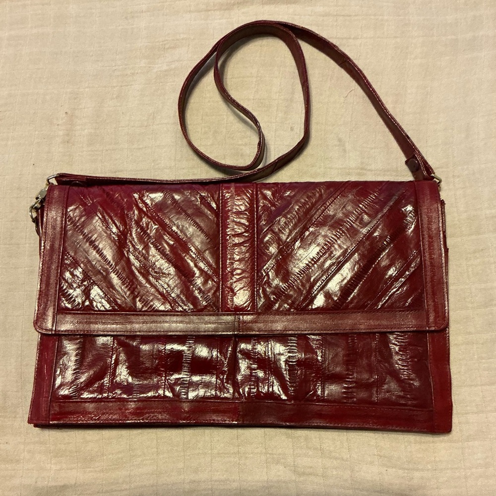 Leather of the Sea Eel Skin Bag